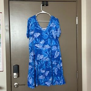 Jams World Blue Midi Dress size L